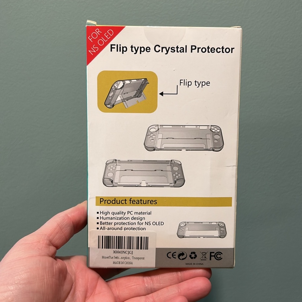 ✨BNWT - Transparent Protective case with NS Switch Accessories✨ - Picture 9 of 9